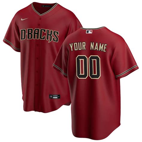 men's nike red arizona diamondbacks alternate replica team jersey|Official Arizona Diamondbacks Gear, Diamondbacks Jerseys, .